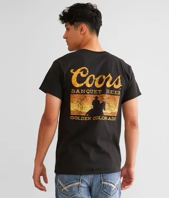Coors Banquet Beer Cowboy T-Shirt