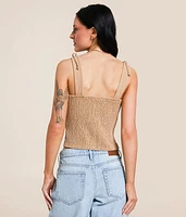Washed Denim Tank Top