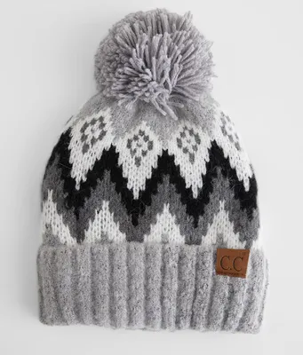 C.C Patterned Beanie