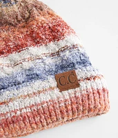 Nubby Striped Beanie