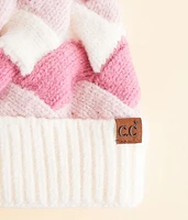 Woven Pom Beanie
