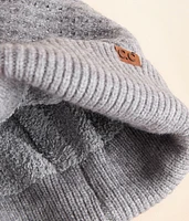 Rhinestone Pom Beanie