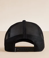 Crystal Cut Script Trucker Hat
