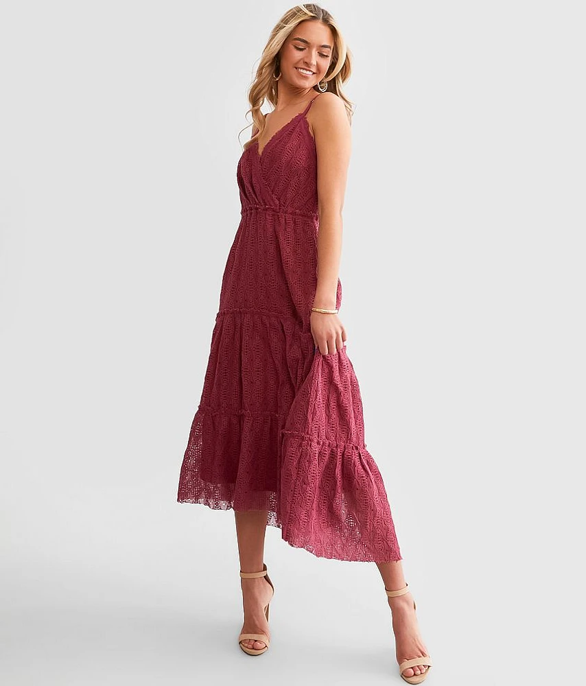 Willow & Root Crochet Maxi Dress