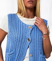 Chunky Knit Sweater Vest