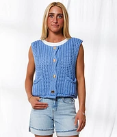 Chunky Knit Sweater Vest