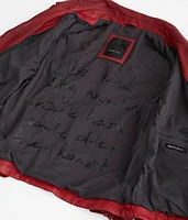 Wani Star Studded Leather Jacket