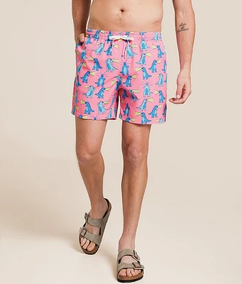 The Hear Me Roars Stretch Swim Trunks