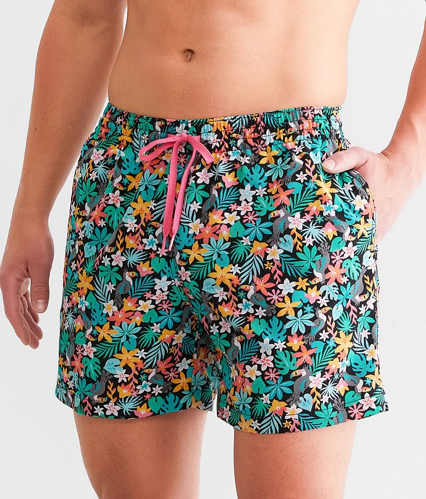 Chubbies The Bloomerangs Stretch Swim Trunks