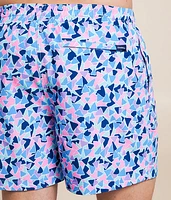 The Magic Eyes Stretch Swim Trunks