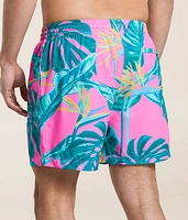 The Birds Of Paradise Stretch Swim Trunks