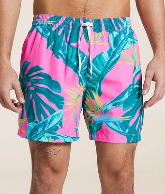 The Birds Of Paradise Stretch Swim Trunks
