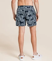 The Midnight Thigh-N Stretch Swim Trunks