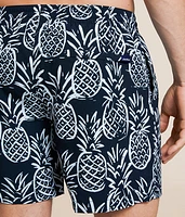 The Midnight Thigh-N Stretch Swim Trunks
