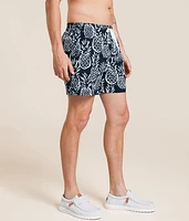 The Midnight Thigh-N Stretch Swim Trunks