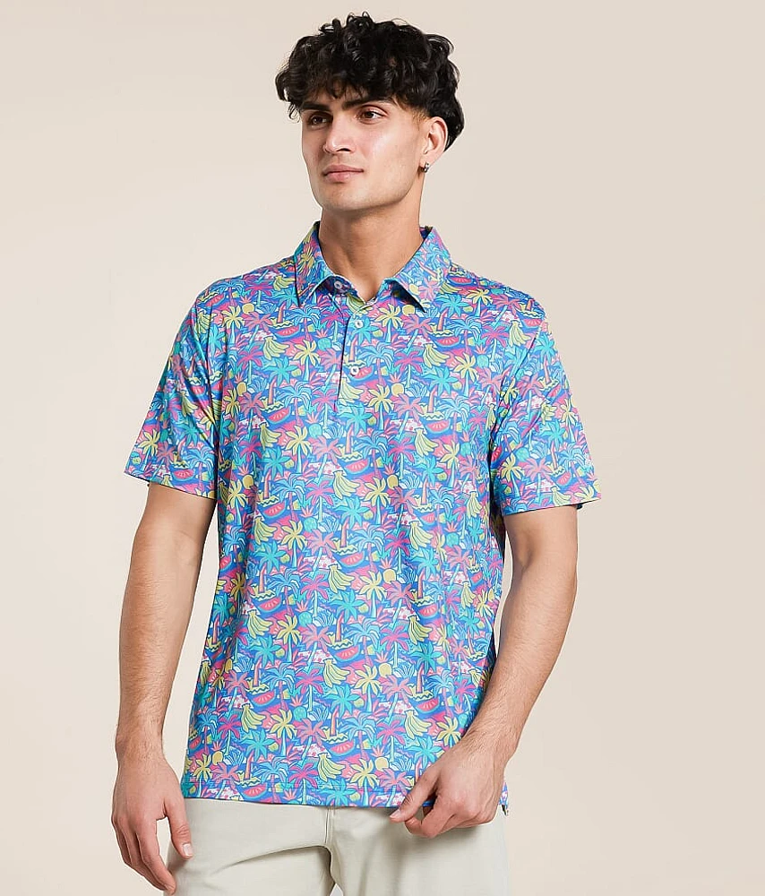 The Tropical Bunch Performance Polo