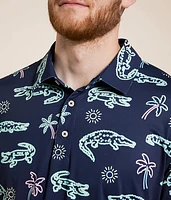 The Neon Glade Performance Polo