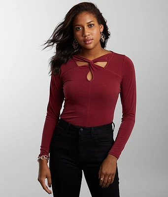 Twisted Yoke Top