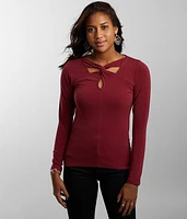 Twisted Yoke Top