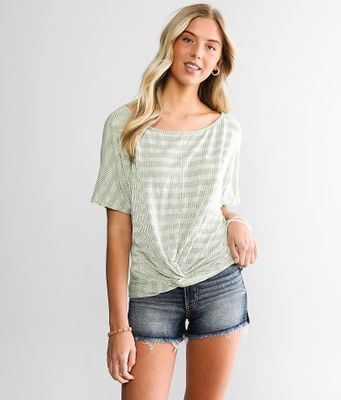 Daytrip Twisted Front Top