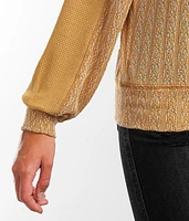 Pieced Open Back Top
