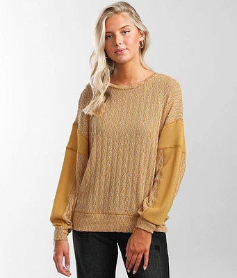 Pieced Open Back Top