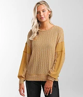 Pieced Open Back Top