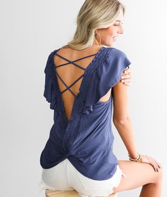 Daytrip Open Back Strappy Top
