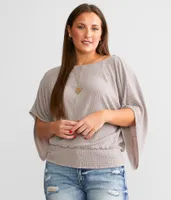 Daytrip Ribbed Dolman Top