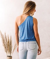 One Shoulder Tank Top