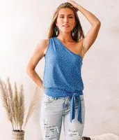 One Shoulder Tank Top