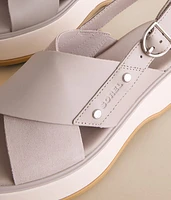Dayspring™ Crisscross Leather Sandal