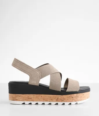 Sorel Cameron Flatform Leather Sandal