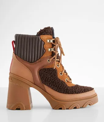 Sorel Brex Cozy Heeled Leather Boot