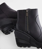 ONA™ Ave Wedge Leather Ankle Boot