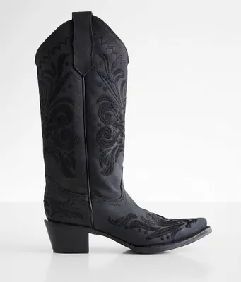 Circle G by Corral Filigree Leather Western Boot