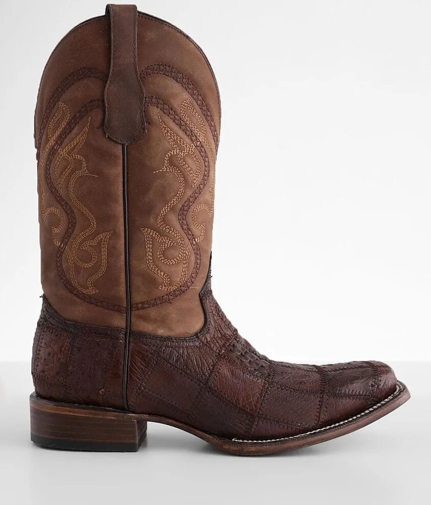 Circle G by Corral Caiman Leather Cowboy Boot