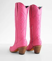 Hot Pink Western Leather Boot