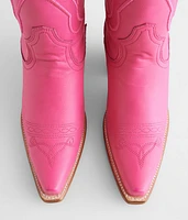 Hot Pink Western Leather Boot