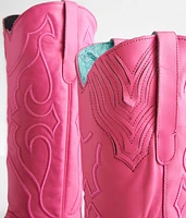 Hot Pink Western Leather Boot