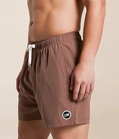 Solid Stretch Swim Trunks