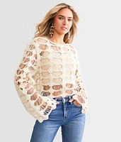 Open Stitch Top