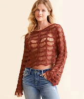 Willow & Root Open Stitch Top