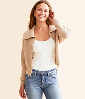 Daytrip Zip Up Cardigan Sweater