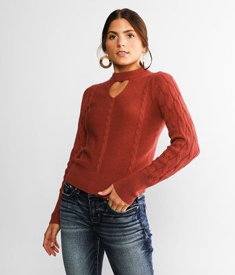 red by BKE Cable Knit Sweater