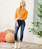 Pointelle Knit Sweater
