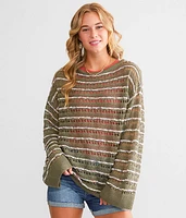 Color Pop Striped Sweater