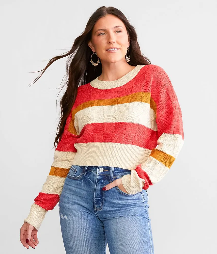 Willow & Root Striped Sweater