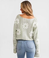 Daisy Cropped Sweater