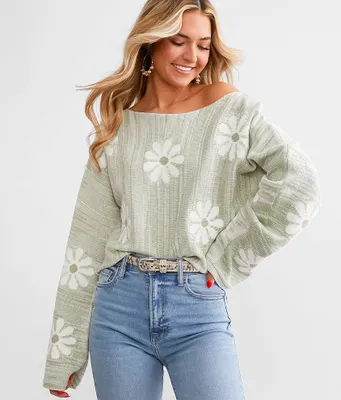 Daisy Cropped Sweater